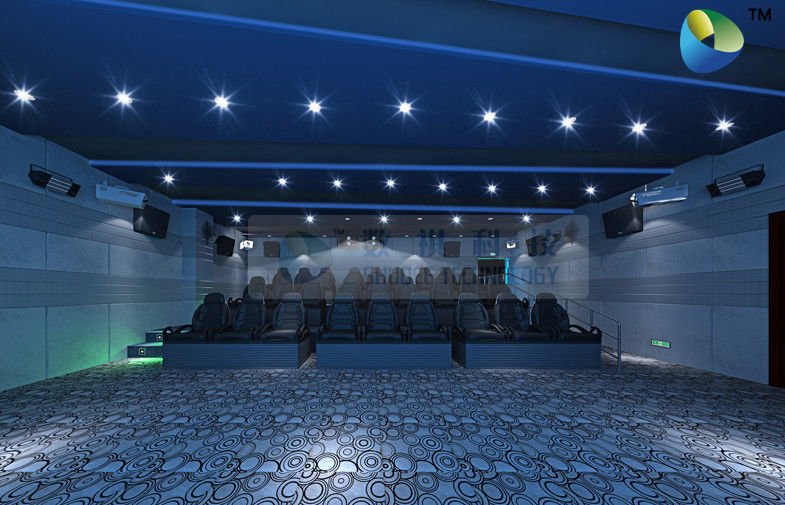 Fantastic 45 Seats 5D Cinema System With Luxury Fiberglass Leather Chairs