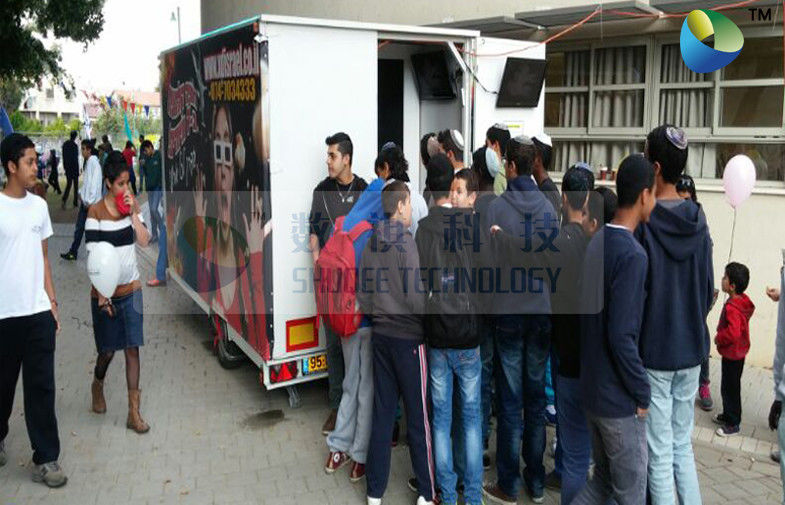 Outdoor Movable Truck Mobile 5D Cinema Equipment 5D Flying Cinema
