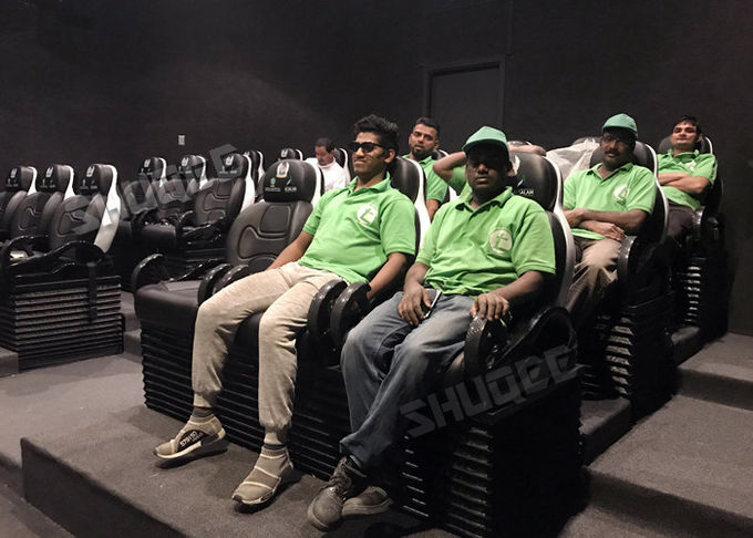 2200W 220 380V 5D Movie Theater With Snow , Bubble , Rain Effect 0