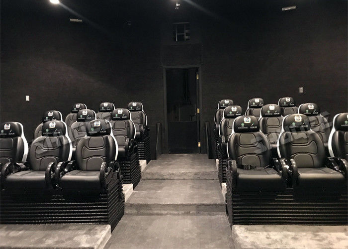 Customize 5D Cinema Theatre In Saudi Arabia / Pneumatic System 5D Cinema System 0