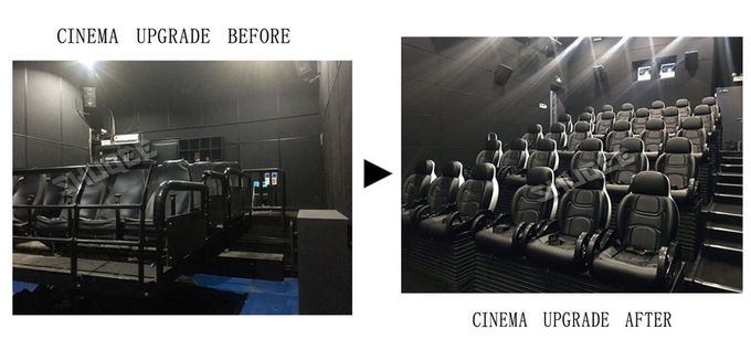 24 Seats Hydraulic 5D Movie Theater System Upgrade To 30 Seats Electric 5D System 0