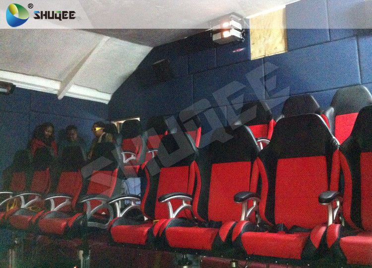 Electric Dynamic 7D Cinema System In Entertainment Places / 7D Simulator Cinema