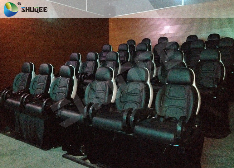 Funny Mini 5D Movie Theater Luxury Electric System For 24 Seats Special Effects