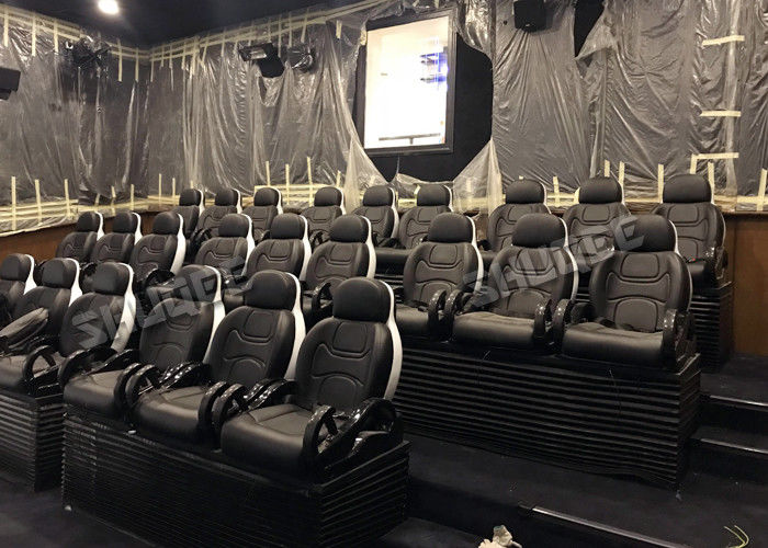 Ergonomic 5D Theater System Motion Durable Seats In Commercial Center