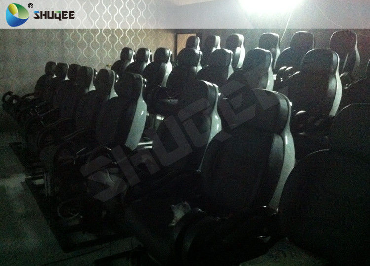 Interesting Experience 7D Movie Theater With 27 Seats Enjoy Immersive For Cabin Indoor