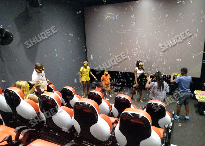 Customizable Virtual Wonder 5D Cinema Seats Low Energy Consumption For Amusement Park
