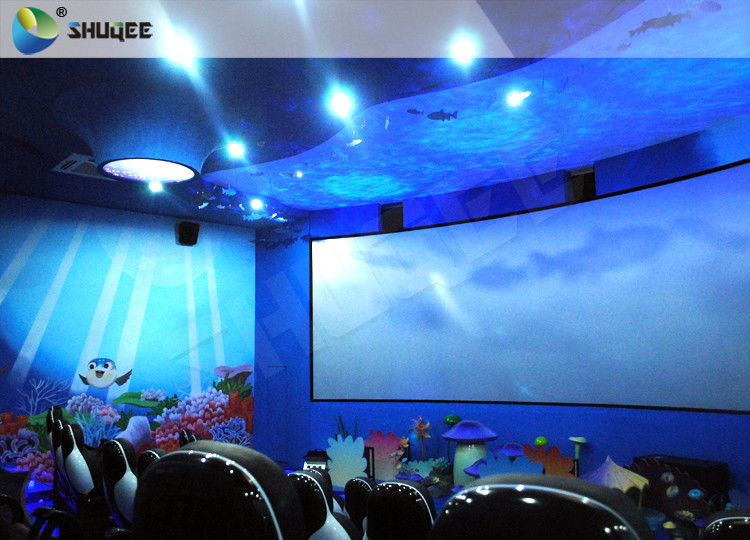 Cost-effective Whole Set 5D Theater System With Special Effects And Electric System