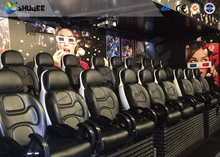 Interactive Wonderful Viewing 5D Movie Theater Equipment For Business Center