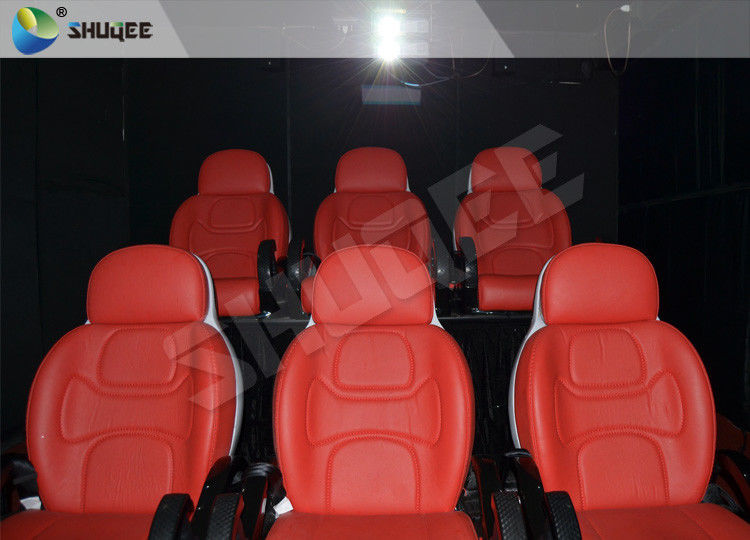 2200W 220 380V 5D Movie Theater With Snow , Bubble , Rain Effect