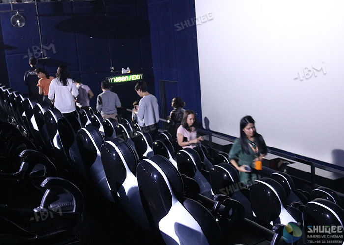 Electric 5D Cinema System / Solid And Stable Movie Theater Chairs
