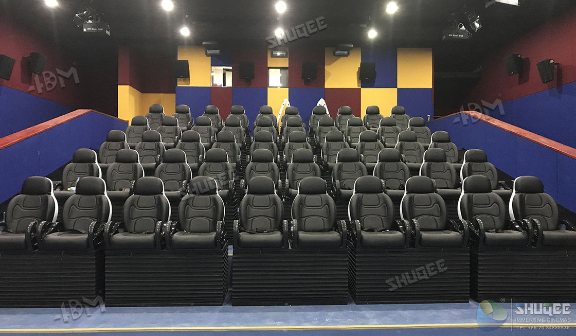 China Electric Cylinder Dynastic Whole Set 5D Theater System / Movie Theater Seats factory