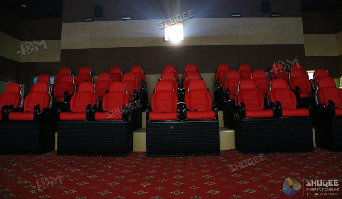 Design 5D Movie Theater With 6 Real Effects Machine And Motion Chair To The Park 0
