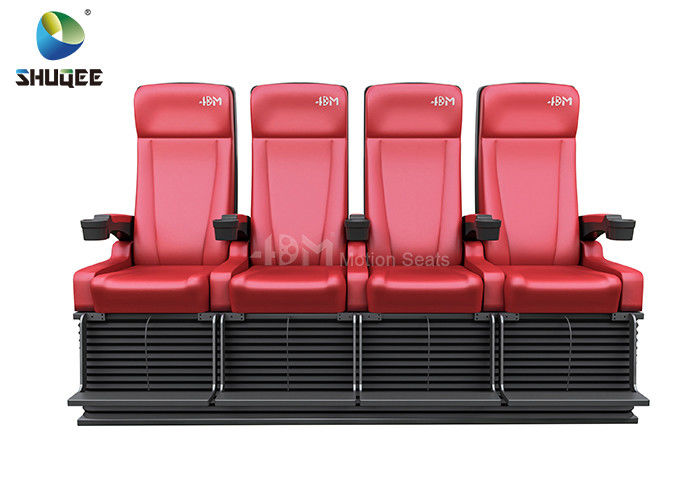 Fiberglass Material Motion Theater Chair Commercial Furniture Snow Flying