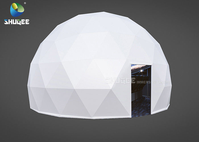 Shopping Mall Full Dome Projection Cinema With 14 Chairs Large Capacity 96 People / H