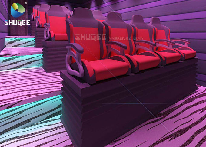 Special Effect Theater 4D Cinema Equipment With Multiple System Seats 1