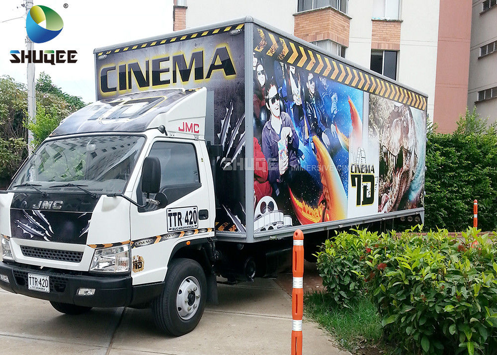 China Movable 7D Movie Theater Trailer factory