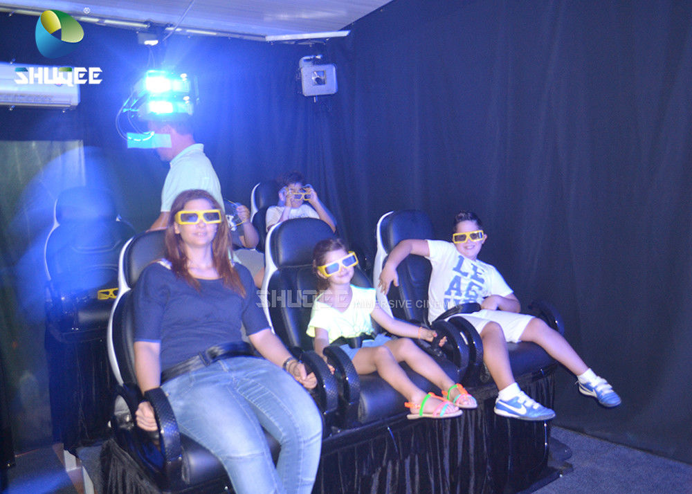 Interactive 7D Shooting Game Gun Cinema Fascinating Plot On The Screen