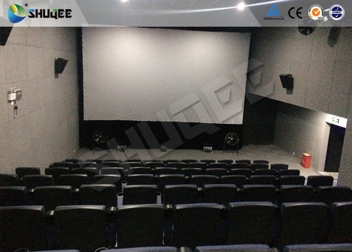 Portable 4K Long Throw High Gain Projector Screen For 4D 5D Cinema