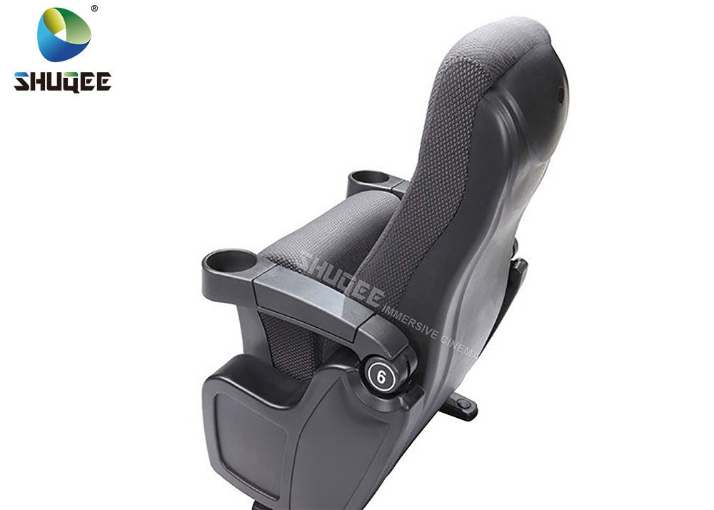 Ergonomic Safe School Movie Theater Chair With Plastic Cup Holder