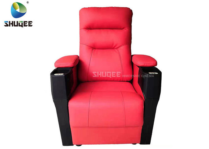 Genuine Leather Movie Theater Seats Customization Cinema Seat 3D Model 1