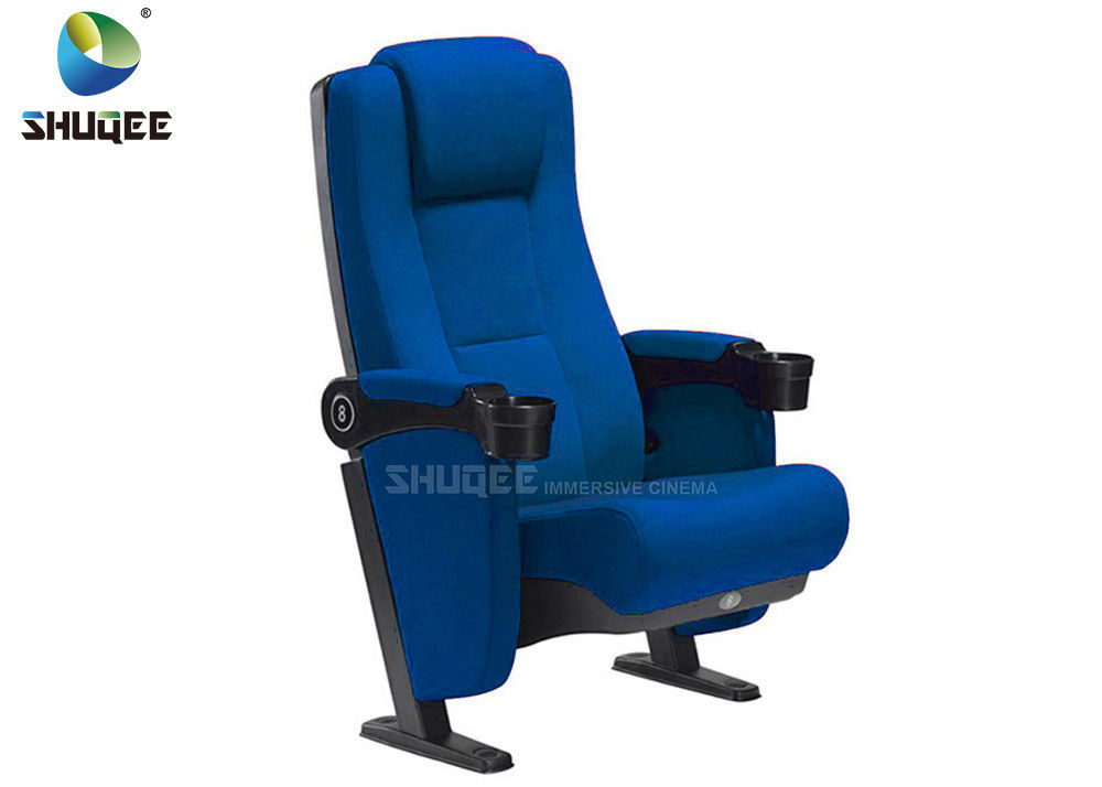 Fabric Folding Conference Chair 3D Stereotypes Sponge Home Cinema Seating