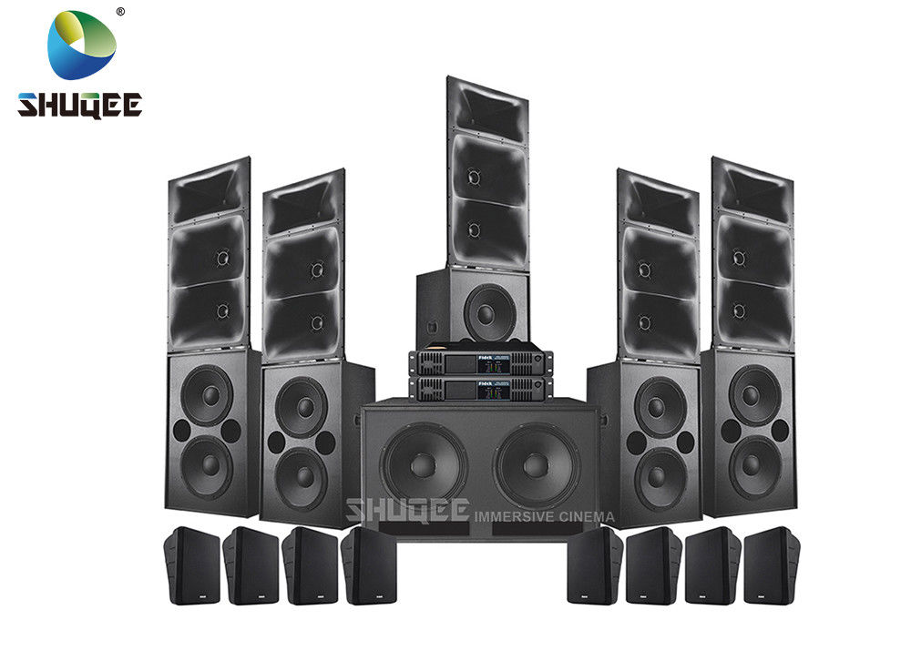 Stage Outdoor Movie Audio System  Low Noise Easy Operation 120-800W