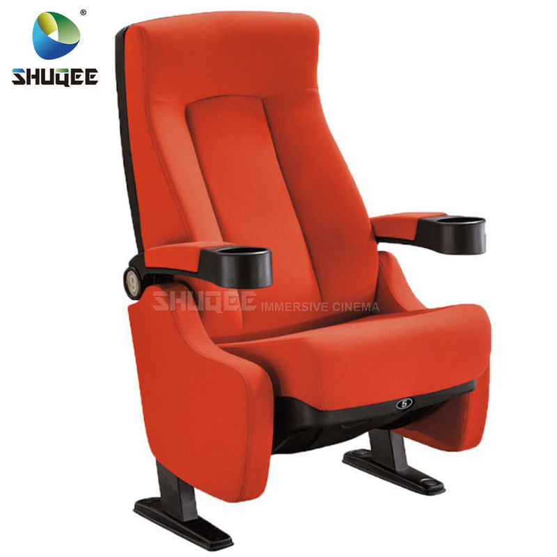 China Hot Selling Home Theater Seating Modern Design Cinema Chair With Cup Holder factory