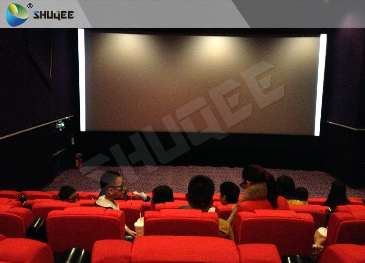 High Class Sound Vibration Cinema With 2K Projector Silver Screen