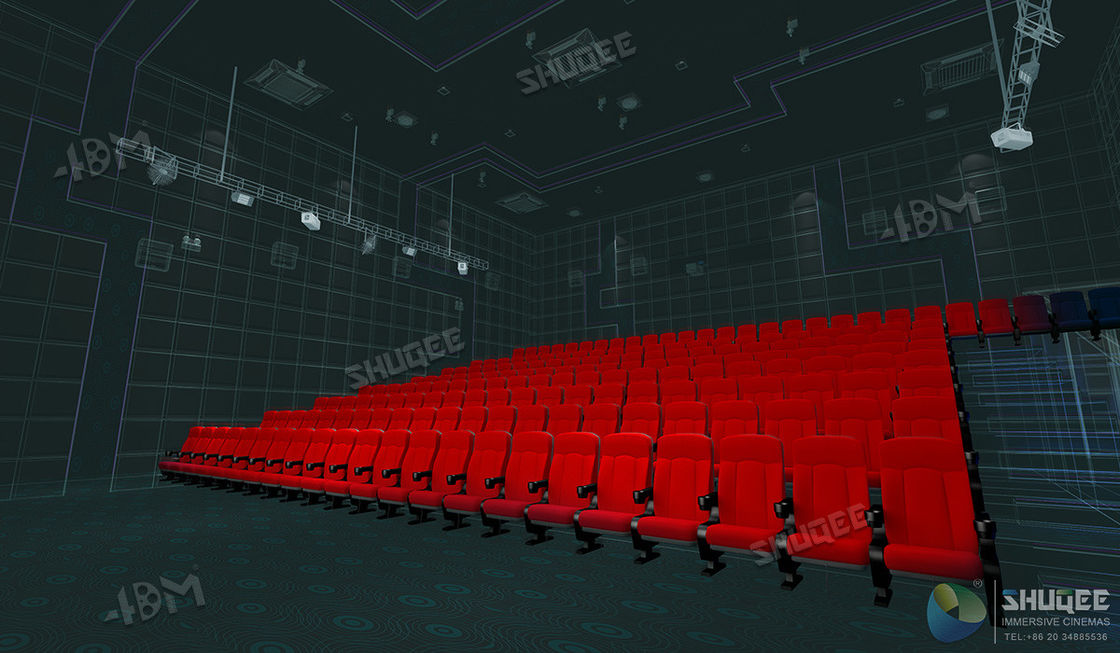 IMAX 3D Sound Vibration Theater With 2K Projector  For Commercial Use
