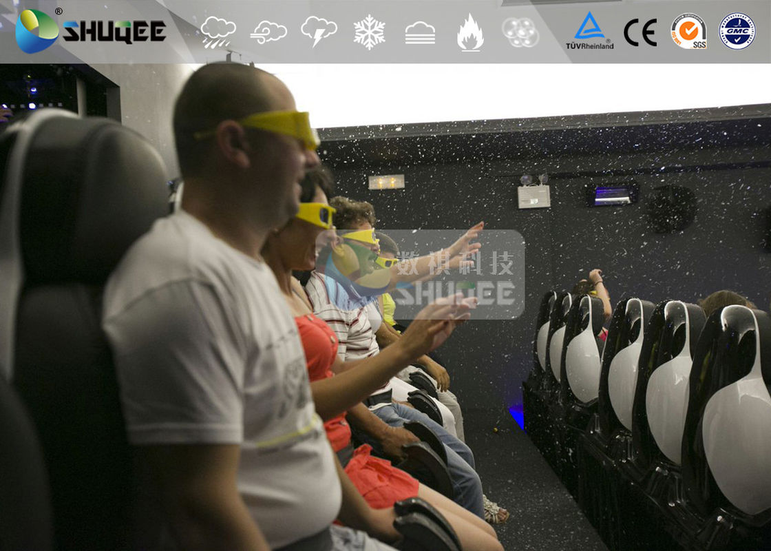 Interactive Excited Feeling 7D Movie Theaters With Vibration And Lighting Effects