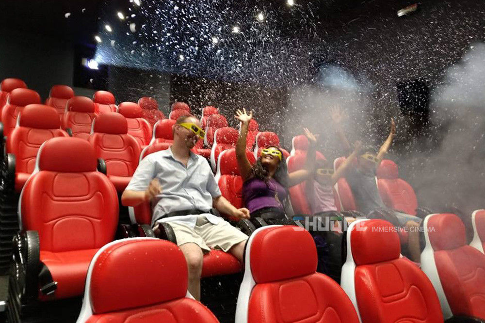 Gaming Room Luxury 5D movie theater seats With Dynamic Effects