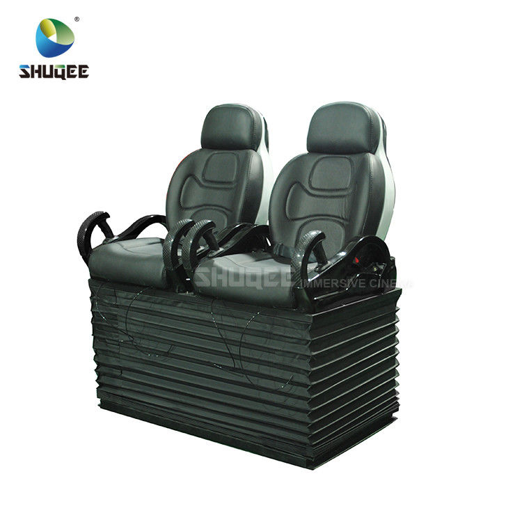 24 Seats 5D Theater System With Electric Motion 5D Chair Play Roller Coaster Film In Mall