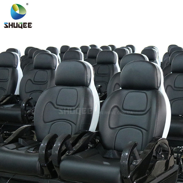 5D Cinema Movie Theater Motion Seating With Pneumatic or Electronic Effects 2