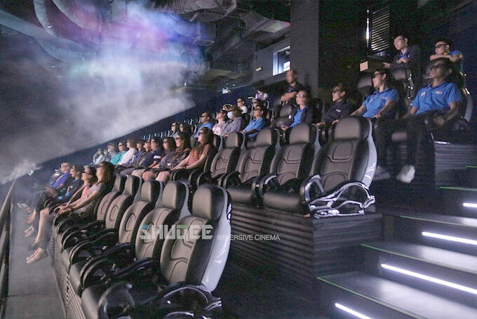 Sea World 5D Dynamic Cinema Amusement Park 12 Kinds Attractive Special Effects 7