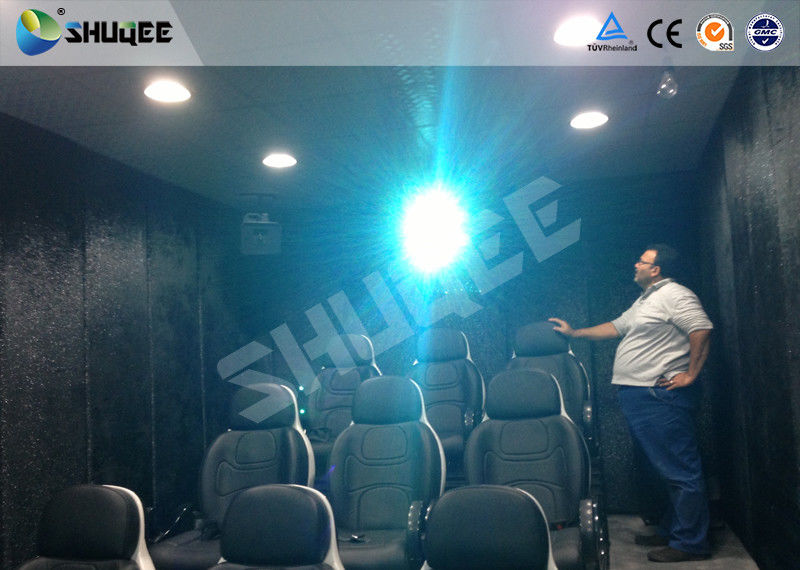 Dynamic 3-DOF Platform 9D Theatre Cinema Special With Projectors