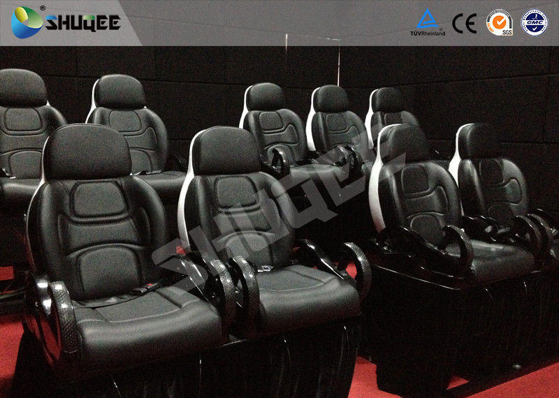 6D Motion chair for 6D Motion theater equipped 6 special effects with genuine leather