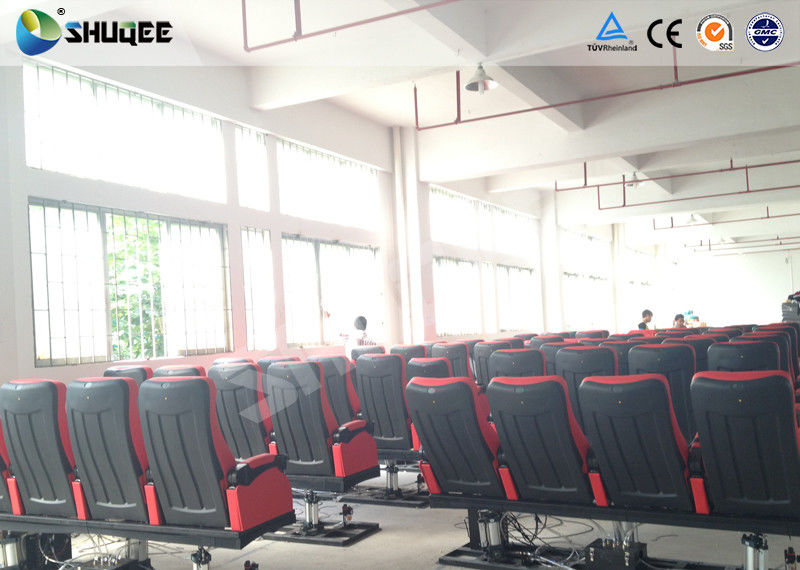 Different Color Motion Chairs 4D Cinema Equipment With Electronic Hydraulic System 1