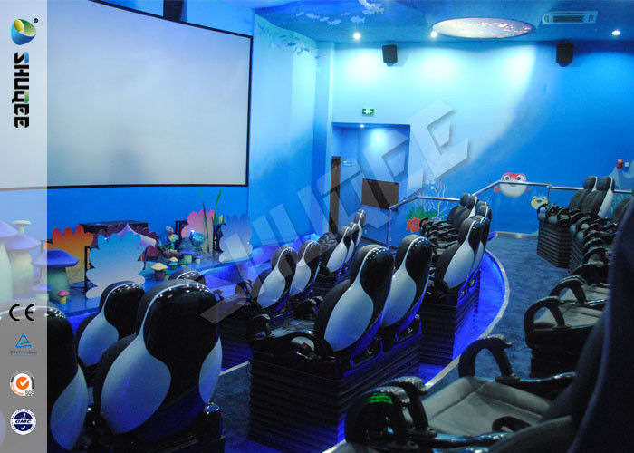 China Electric System 5D Movie Theater Cinema Equipment With Environment Special Effect factory