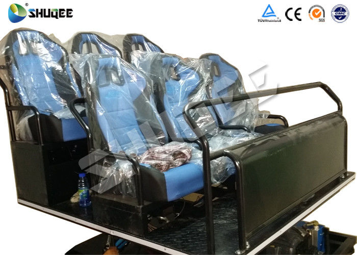 China Pneumatic / Hydraulic / Electronics Motion Theater Chair For 5D Cinema Theater factory
