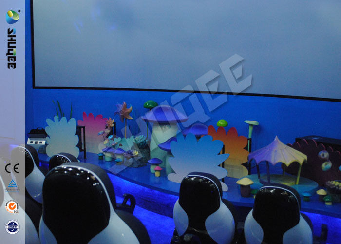 Large HD 4D Movie Theater , 4D Cinema Kino Hold 60 People 2