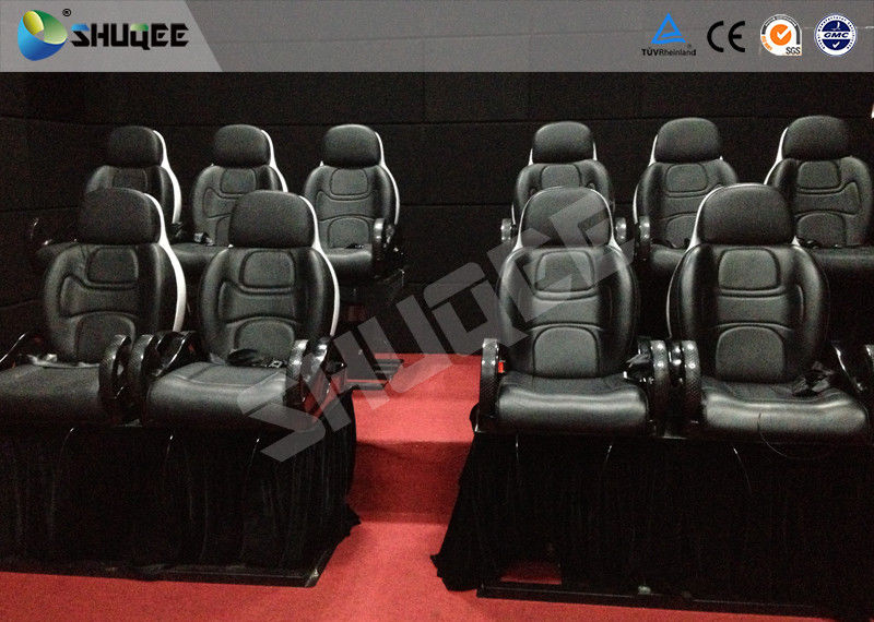 China Hydraulic 4DOF 5D Movie Theater 5d Movie Theatre With Dynamic System Motion Rides factory