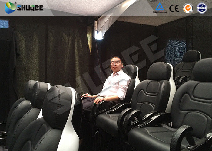 Motion Cinema 5D Simulation System Customized Size 7100 X 3100 X 3000 Mm 9 Seats