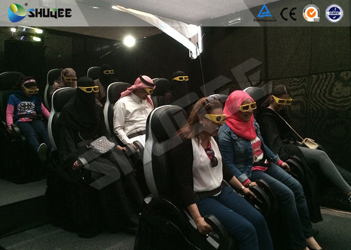 Motion Cinema 5D Simulation System Customized Size 7100 X 3100 X 3000 Mm 9 Seats