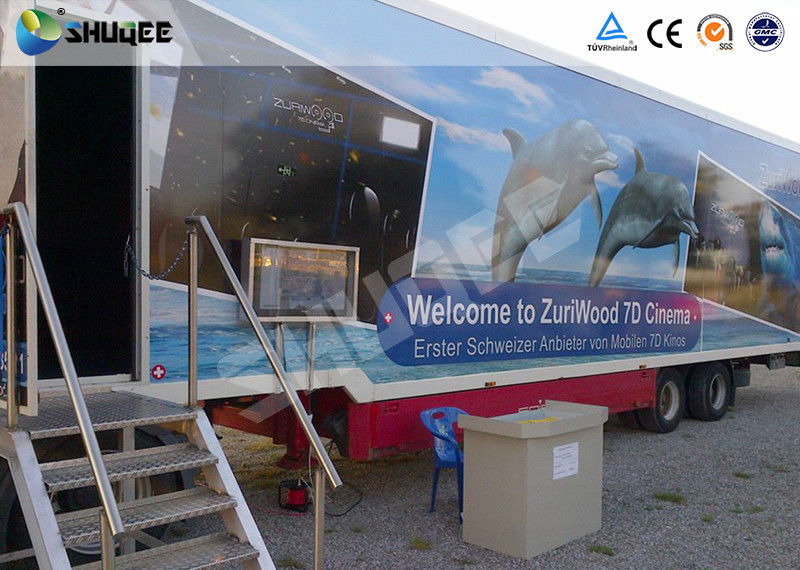 Mobile Motion Ride 5D Cinema Theatre With Individual Control Luxury Motion Chair 0