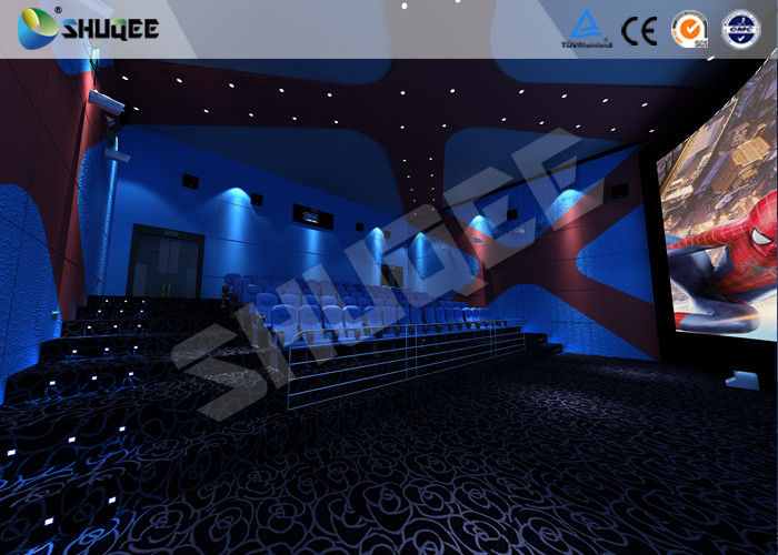 Interactive 5D Projector Cinema Simulation 5D Theater System 5D Cinema Movie For Amusement
