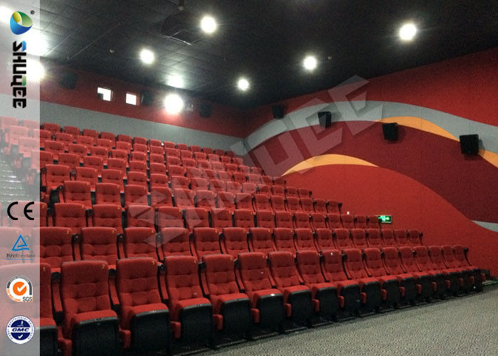 Futuristic Vibration Sound 4D Cinema System With Electric Motion SV Chair