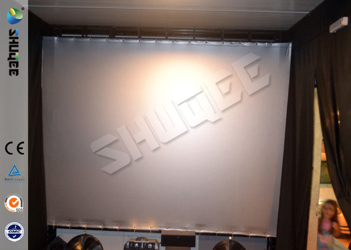 Medium Truck Mobile 5D Cinema Equipment , Six Electronic Mvovie Theater