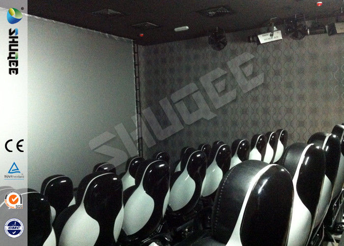 Luxurious Decoration 7d Simulator Cinema With HD Projectors Professional Audio