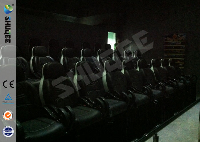 Adventure 5D Cinema Equipment With 12 Seats 3DOF Pneumatic Motion Chairs