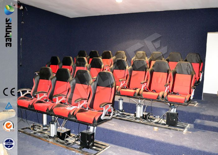 Eletronic / Pneumatic 3DOF Motion Theater Chair With Wood Frame Carton